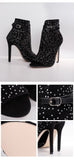 Crystal High Heels Pumps