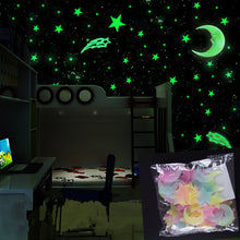 Load image into Gallery viewer, Glow In The Dark Stickers - 100pcs

