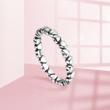 Load image into Gallery viewer, Sterling Silver Forever Love Heart Ring
