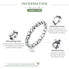 Load image into Gallery viewer, Sterling Silver Forever Love Heart Ring
