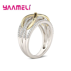 Luxury Sterling Silver Ring