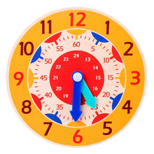 Load image into Gallery viewer, Wooden Montessori Clock
