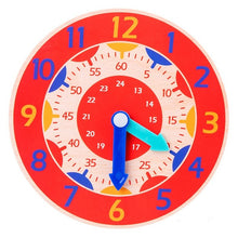 Load image into Gallery viewer, Wooden Montessori Clock
