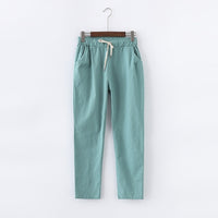Lace Up Plus Size Pants