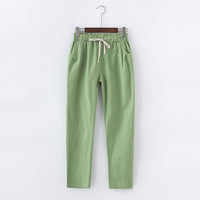 Lace Up Plus Size Pants