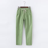 Lace Up Plus Size Pants