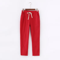Lace Up Plus Size Pants