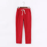 Lace Up Plus Size Pants