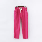Lace Up Plus Size Pants