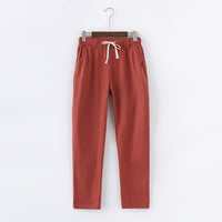 Lace Up Plus Size Pants