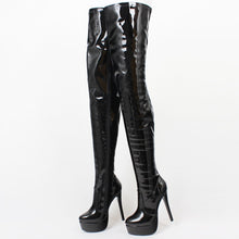 Load image into Gallery viewer, Sexy Thigh High Super High Thin Heel Boots
