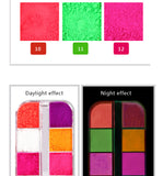 Fluorescent Neon Pigment Eye Shadow