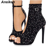 Crystal High Heels Pumps