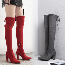Load image into Gallery viewer, Sexy Suede Leather Party Boots
