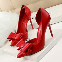 Load image into Gallery viewer, Bowknot High Heel Shoes

