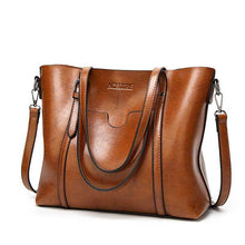Load image into Gallery viewer, Oil Wax Luxury Leather Handbag
