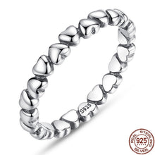 Load image into Gallery viewer, Sterling Silver Forever Love Heart Ring
