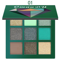 9 Colors Glitter Matte Eyeshadow Palette