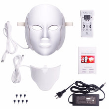 Load image into Gallery viewer, 7 Color LED Facial &amp; Neck Mask
