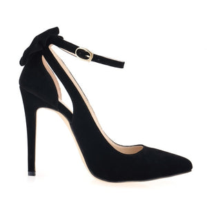 Pointed Toe Bowknot Pumps