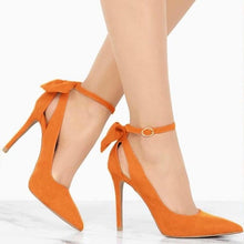 Load image into Gallery viewer, Pointed Toe Bowknot Pumps
