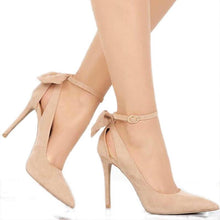 Load image into Gallery viewer, Pointed Toe Bowknot Pumps
